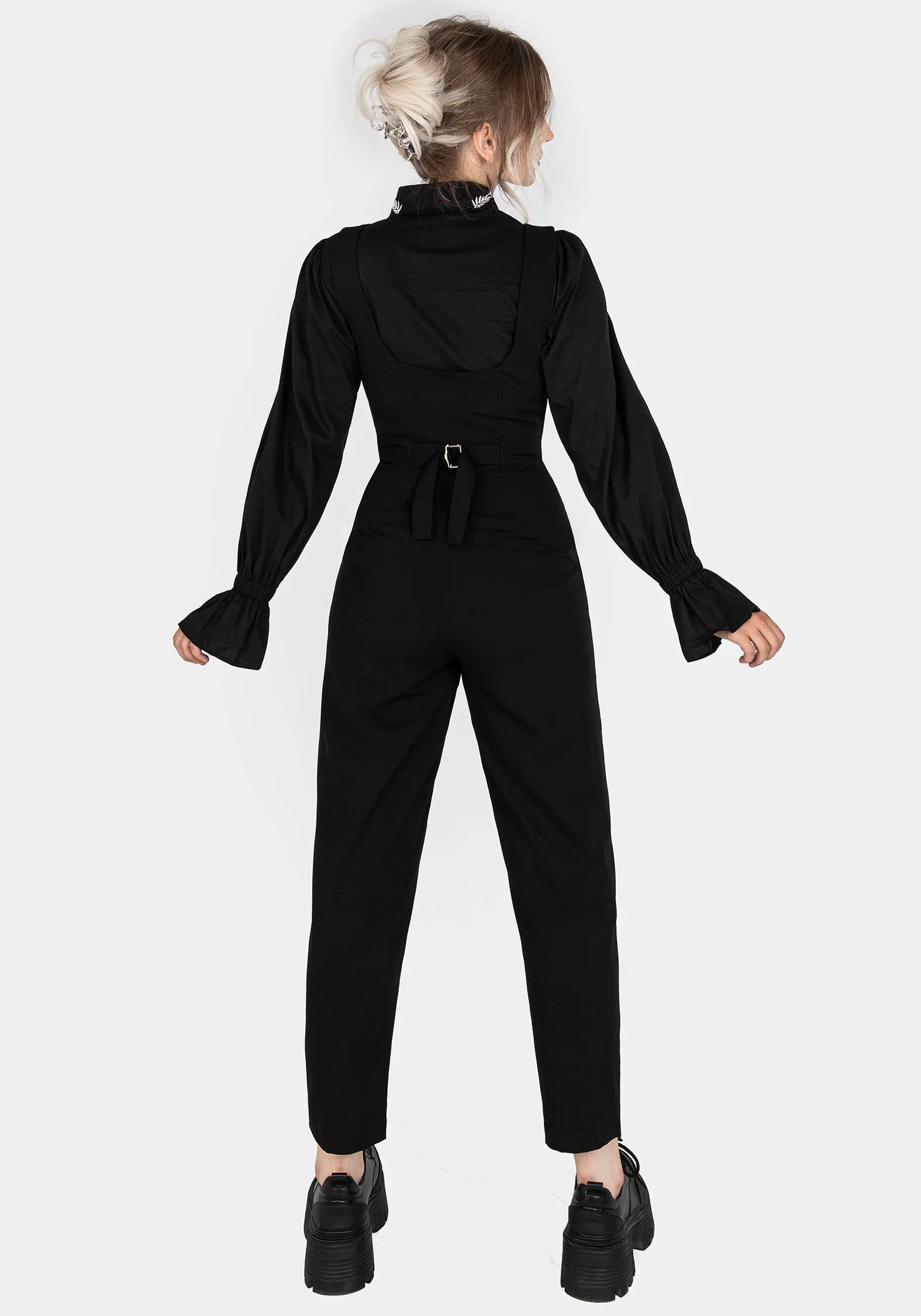 Alicia Tailored Suspender Jumpsuit - Image 10