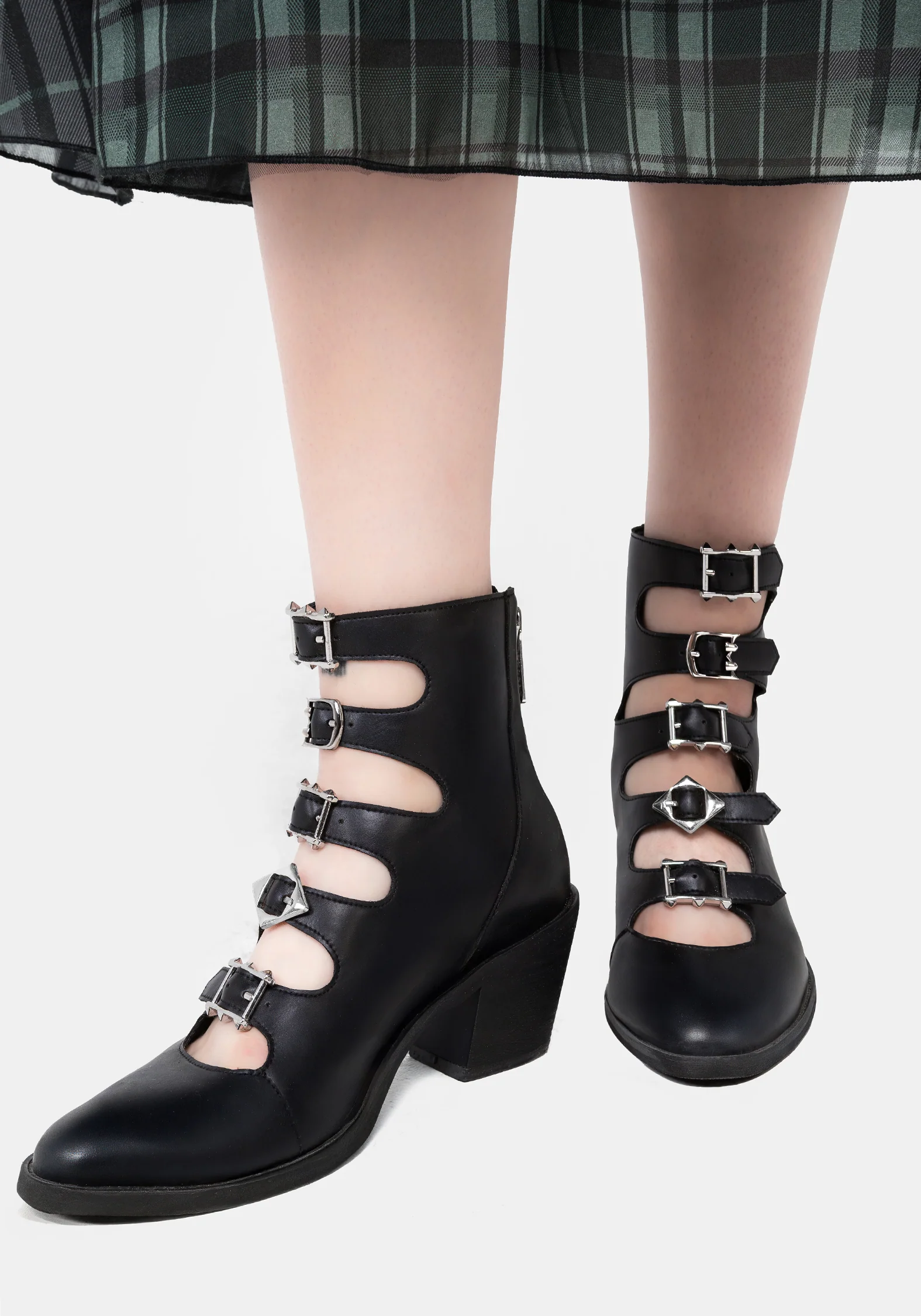 BRIDGET BUCKLED BOOTS - Image 6