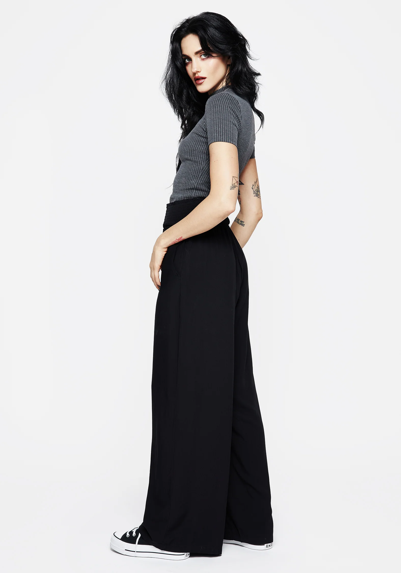 DUSK FLOWY TROUSERS - Image 3