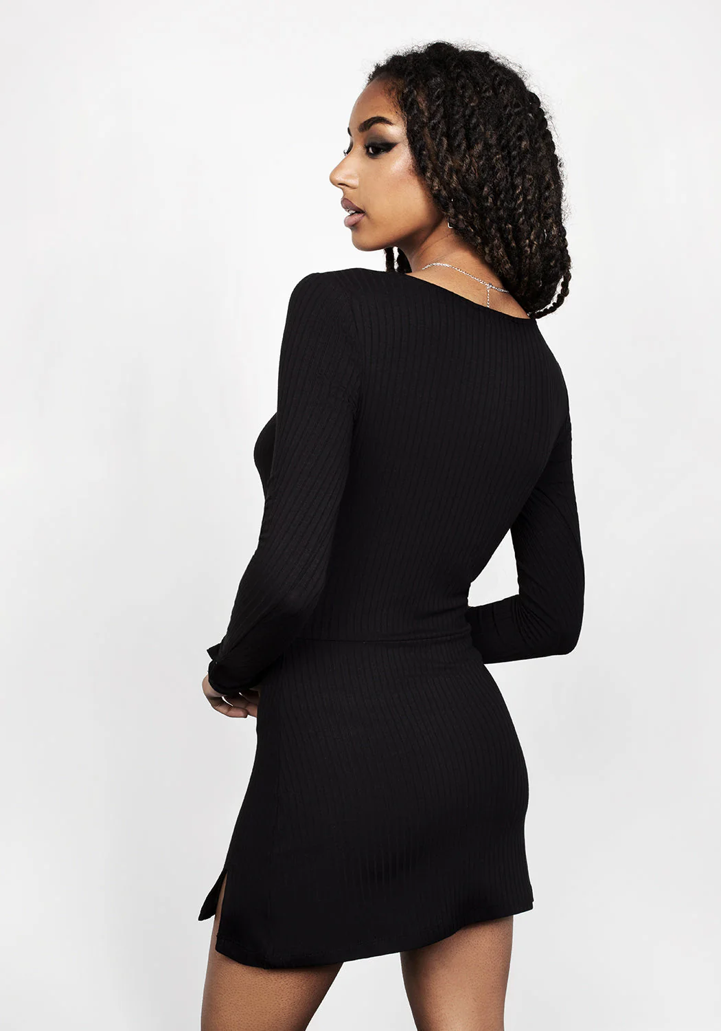 EASTWICK CUT OUT MINI DRESS - Image 8