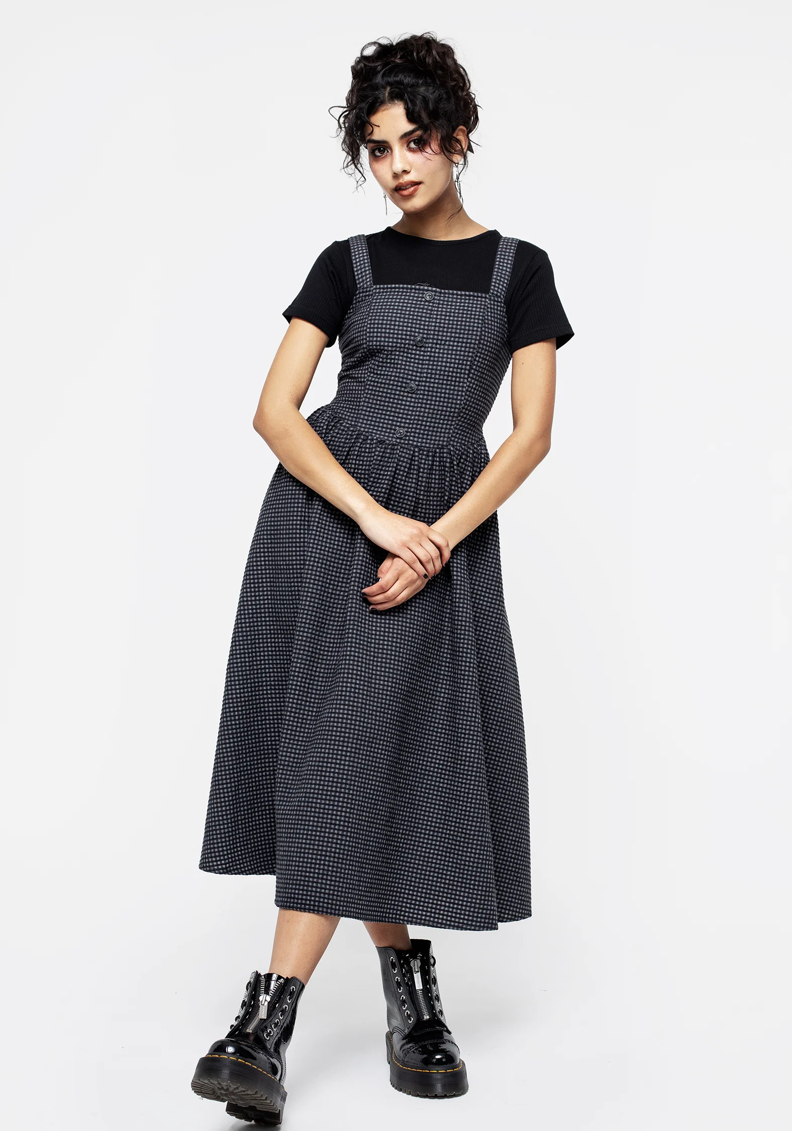 Faythe Apron Midi Dress - Image 3