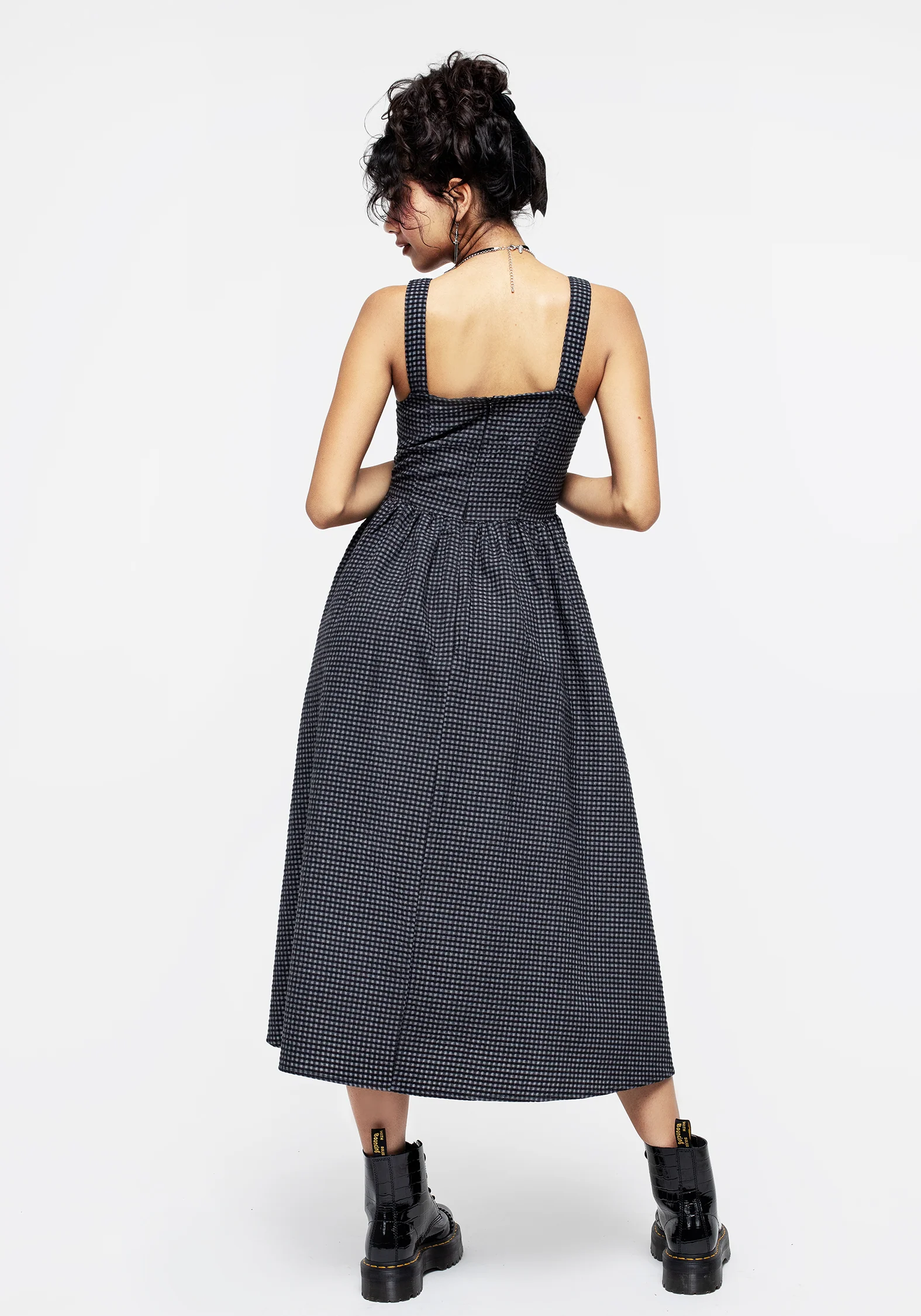 Faythe Apron Midi Dress - Image 4