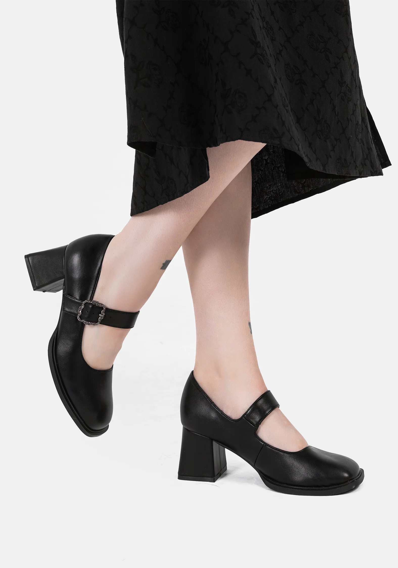 Hina Floral Buckle Mary Jane Shoes - Image 8