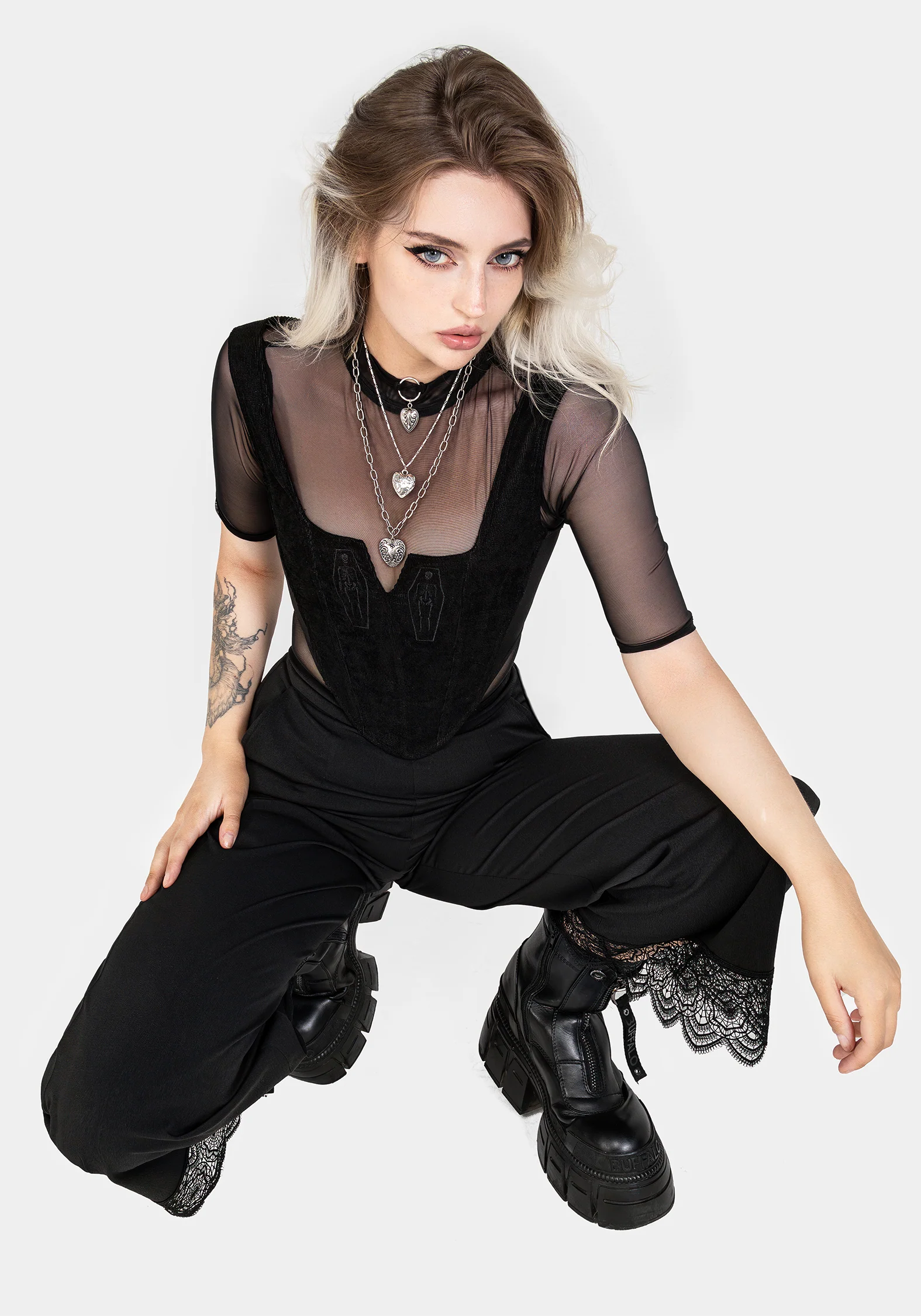 Immortal Split Front Corset - Image 11