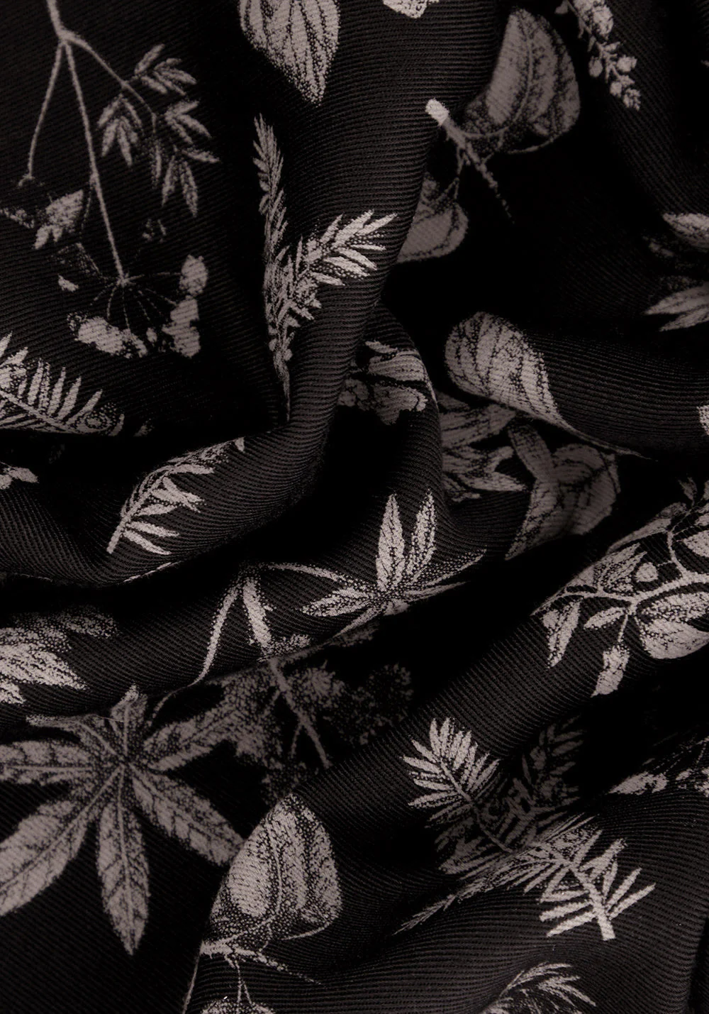 POISONOUS PLANT SPLIT MIDI SKIRT - Image 8