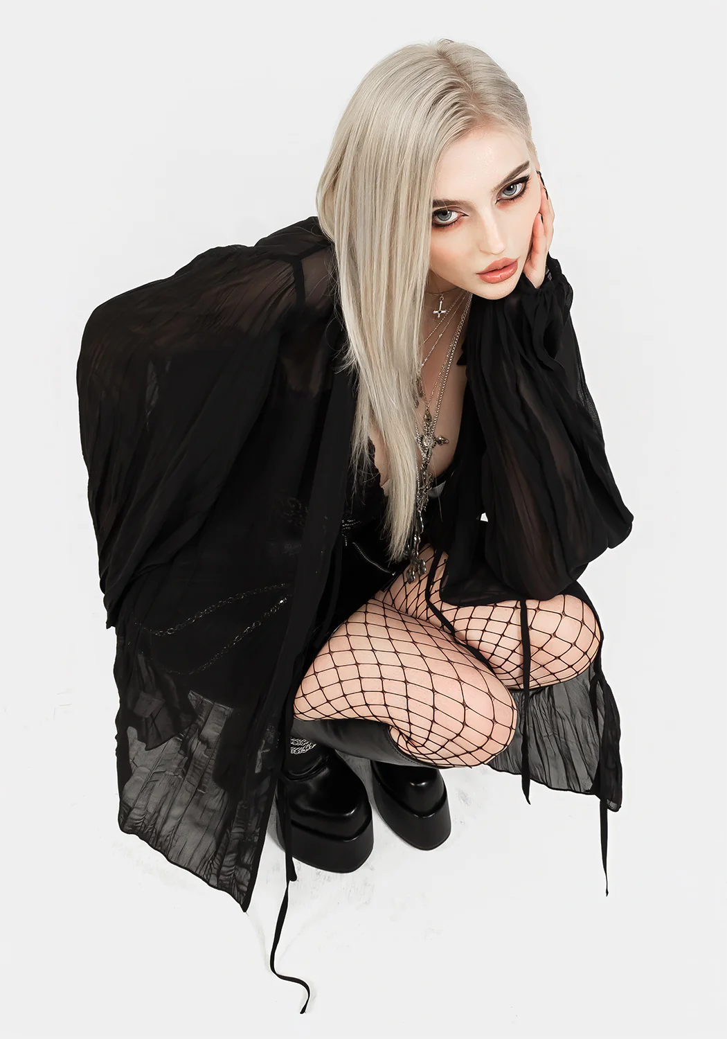 Villain Textured Blouse - Image 10